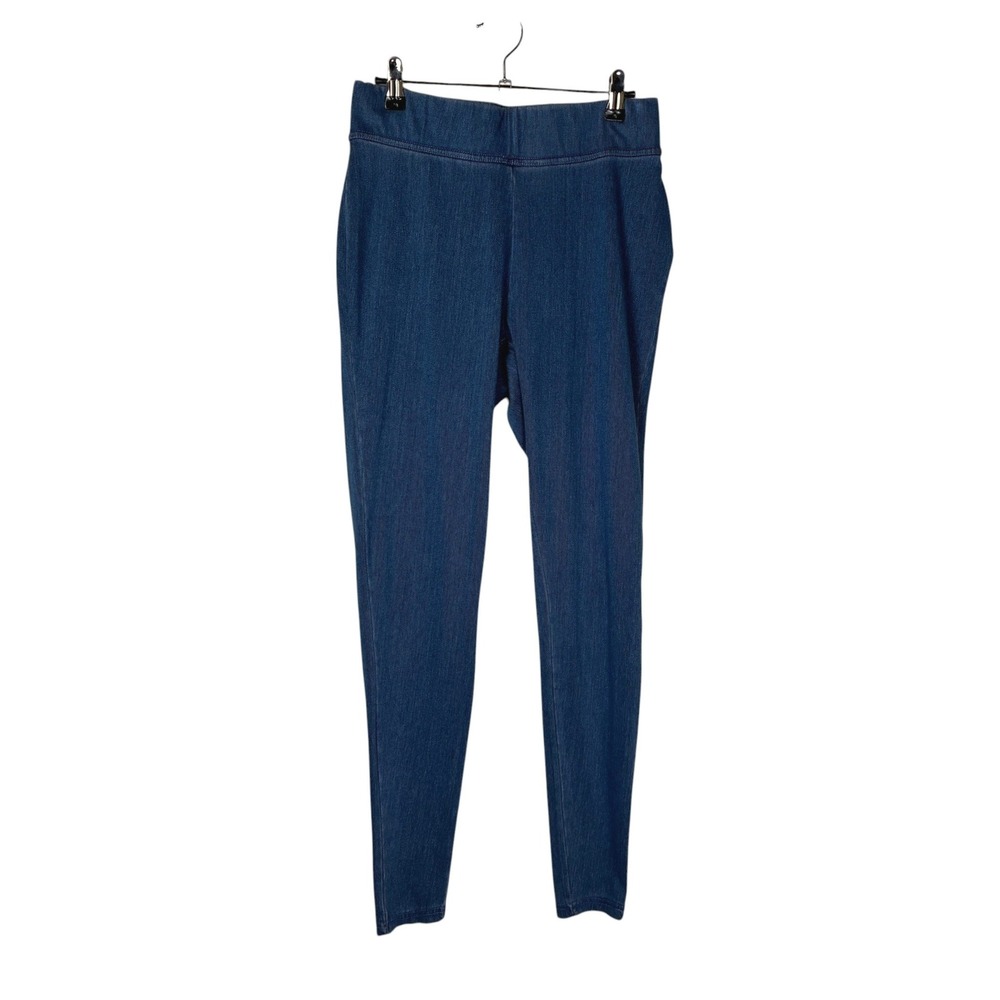 Lands' End Womens Starfish Legging Size S Blue Medium Wash